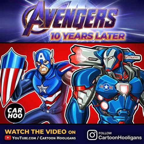 cartoon hooligans|Avengers 10 years Later .